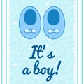 ItÃ¢â¬â¢s a boy a cute postcard